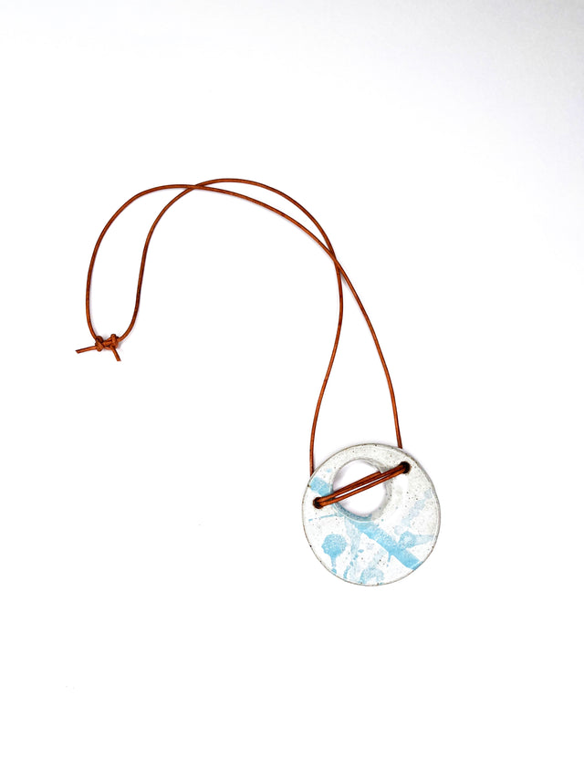 Large Saturn Necklace