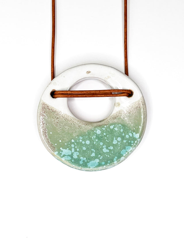 Large Saturn Necklace