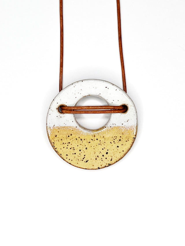 Small Saturn Necklace