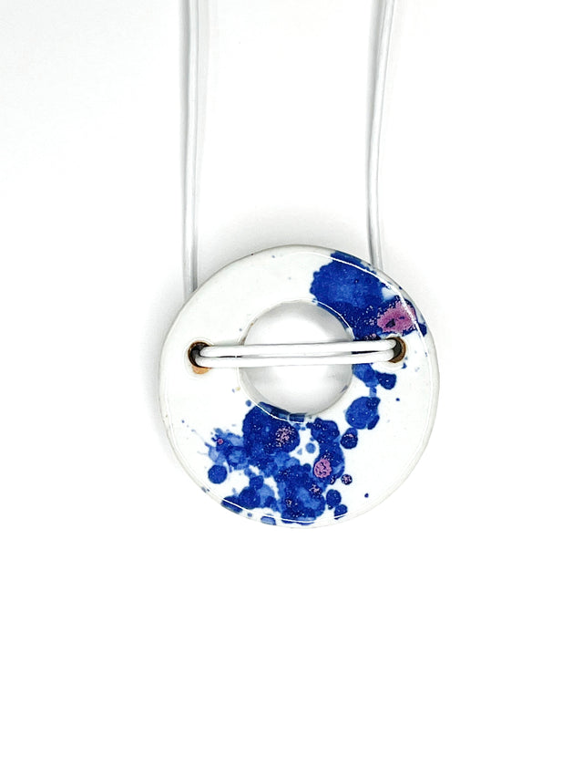 Small Saturn Necklace