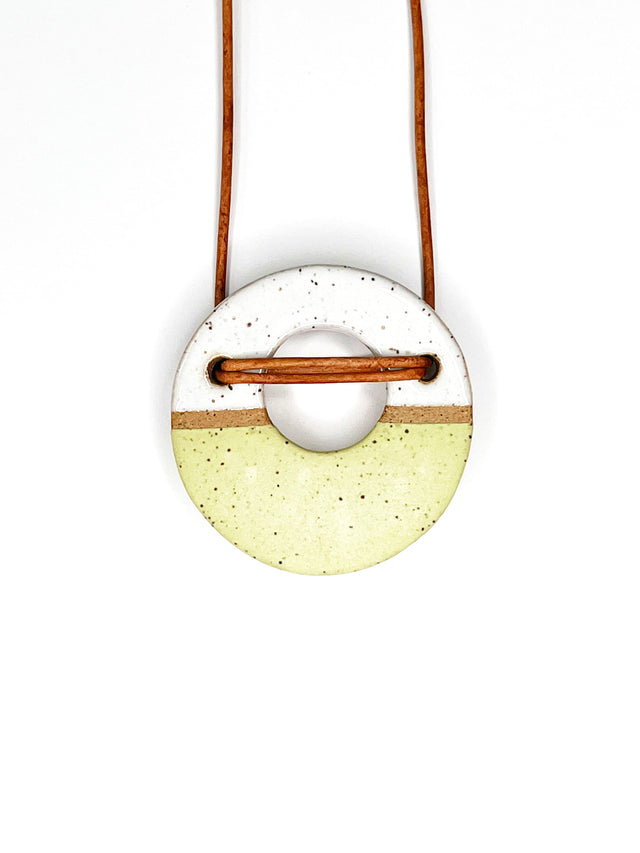 Small Saturn Necklace