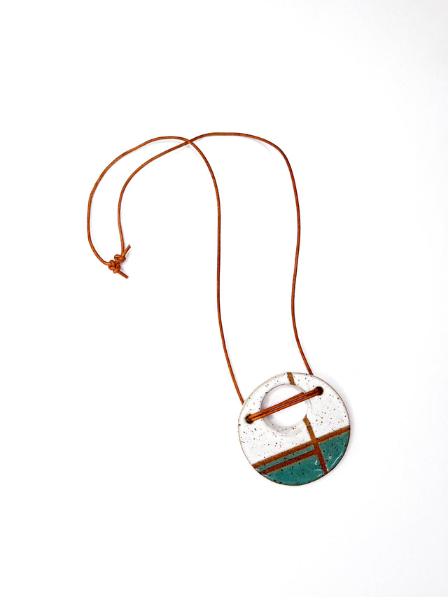 Large Saturn Necklace