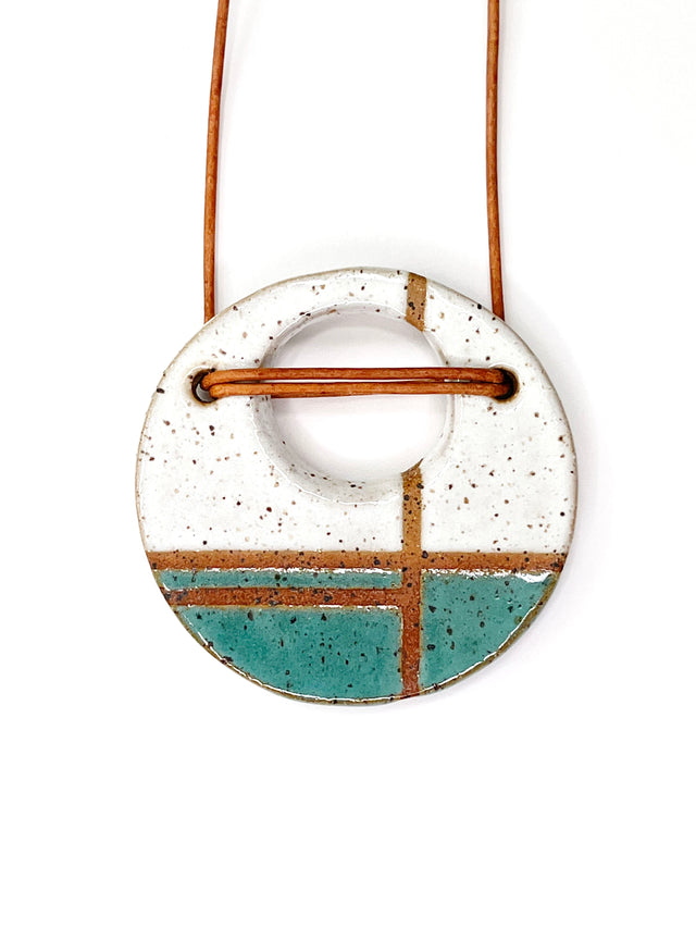 Large Saturn Necklace