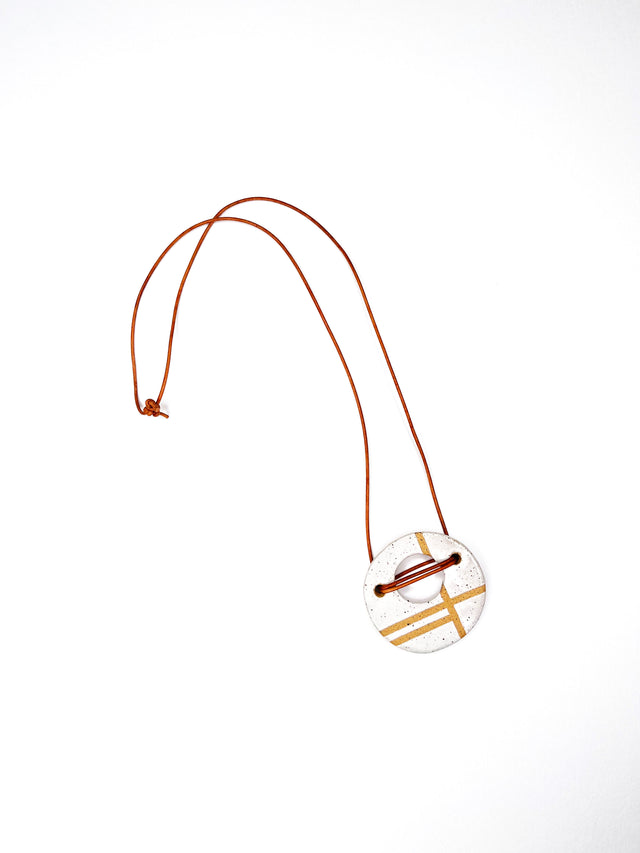 Small Saturn Necklace