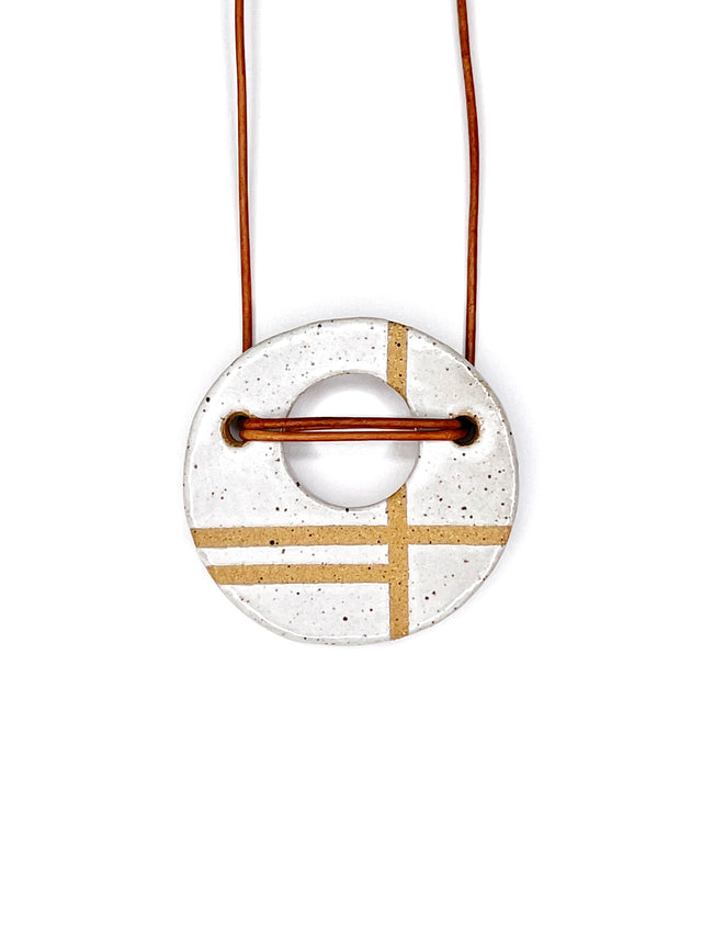Small Saturn Necklace