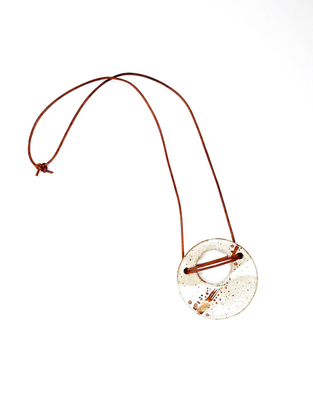 Large Saturn Necklace