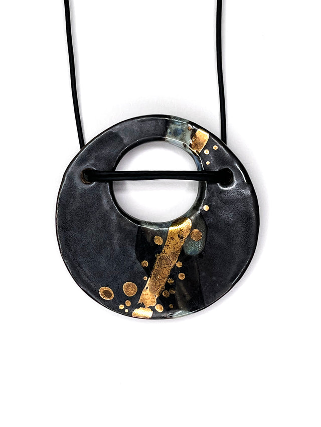 Large Saturn Necklace