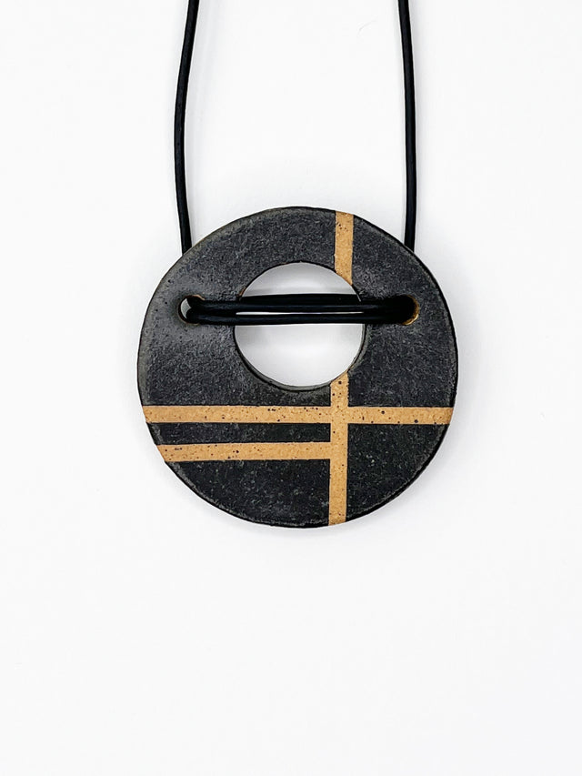 Small Saturn Necklace