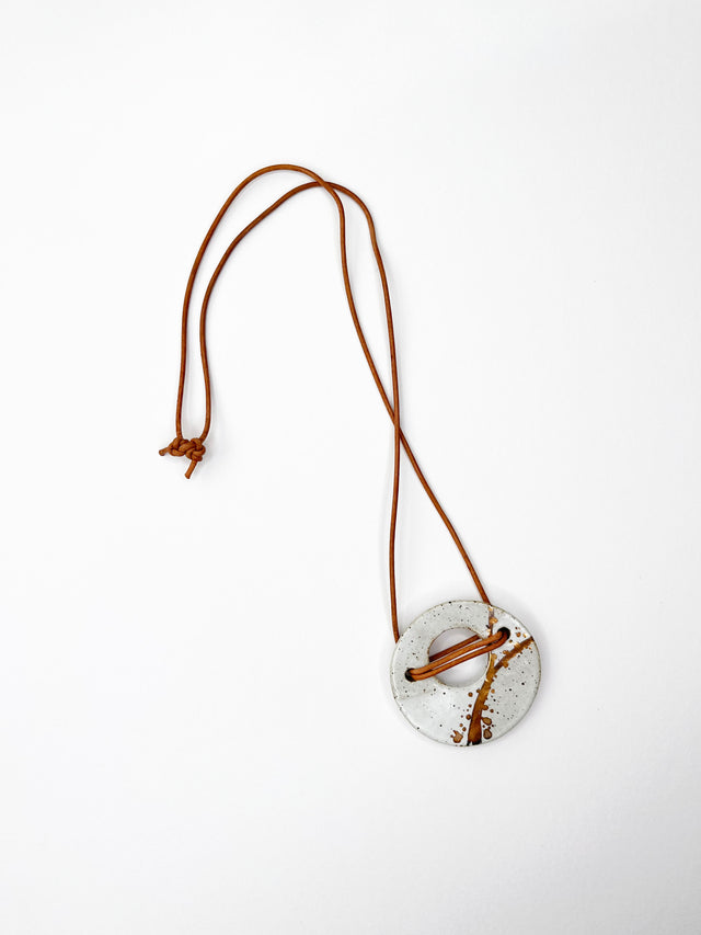 Small Saturn Necklace