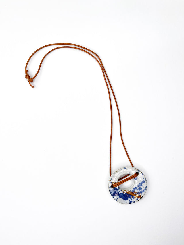 Small Saturn Necklace