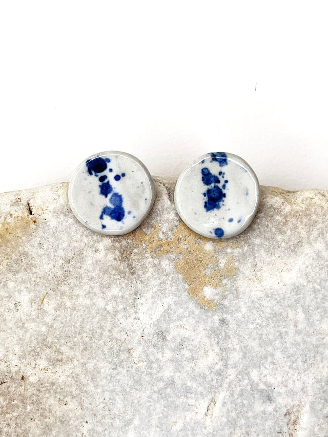 Medium Disk Earrings