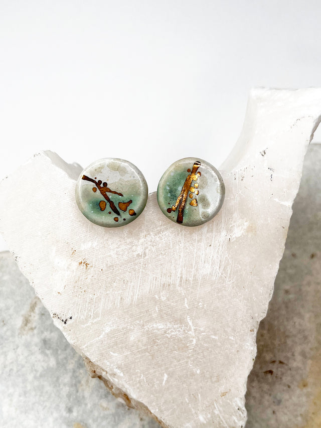 Small Disk Earrings