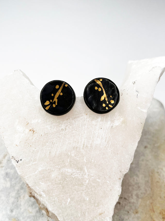 Small Disk Earrings
