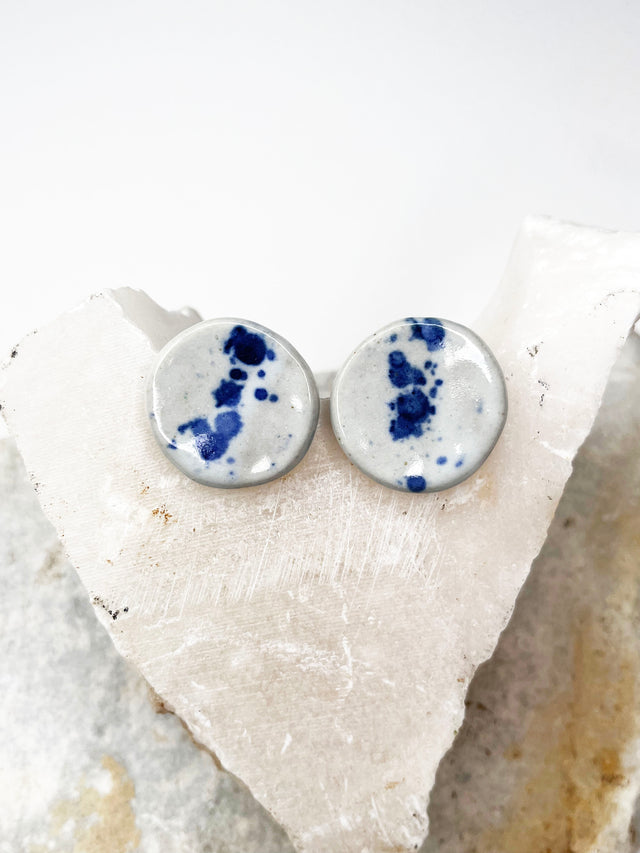 Medium Disk Earrings