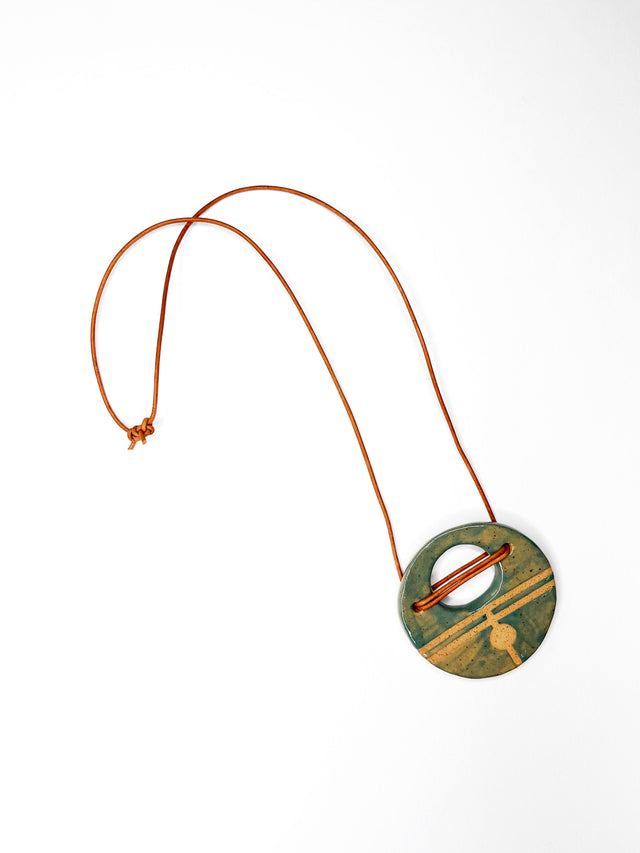 Large Saturn Necklace