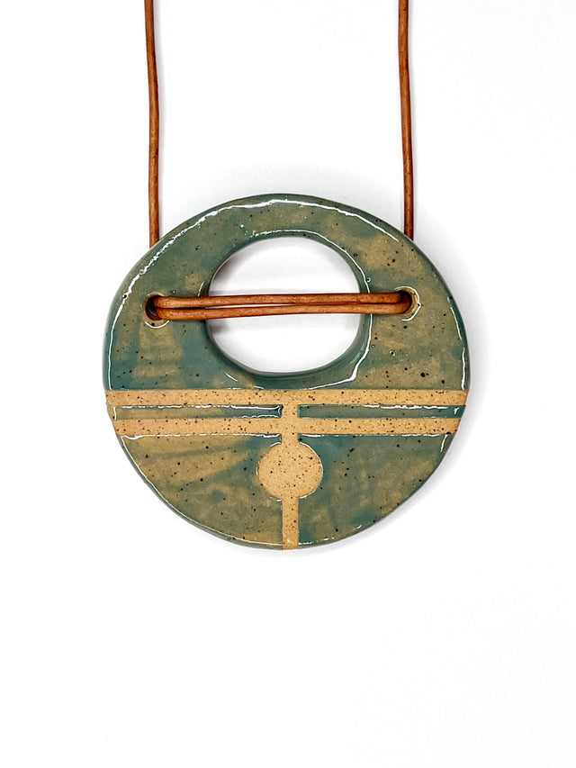 Large Saturn Necklace