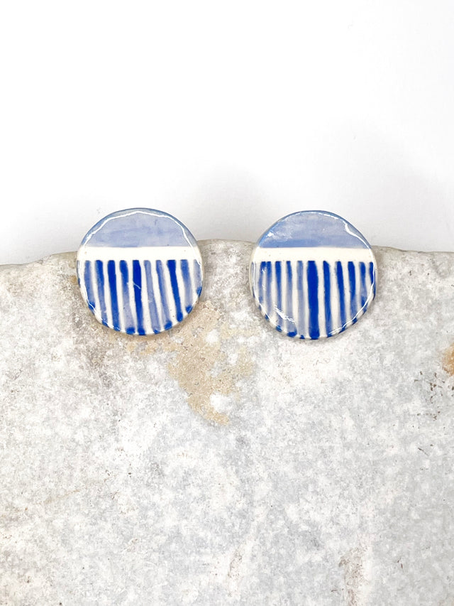 Medium Disk Earrings