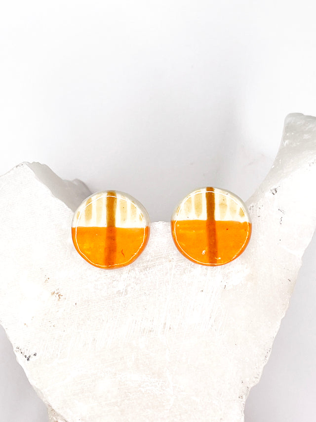 Small Disk Earrings
