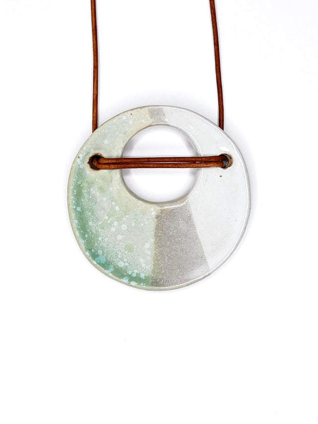 Large Saturn Necklace