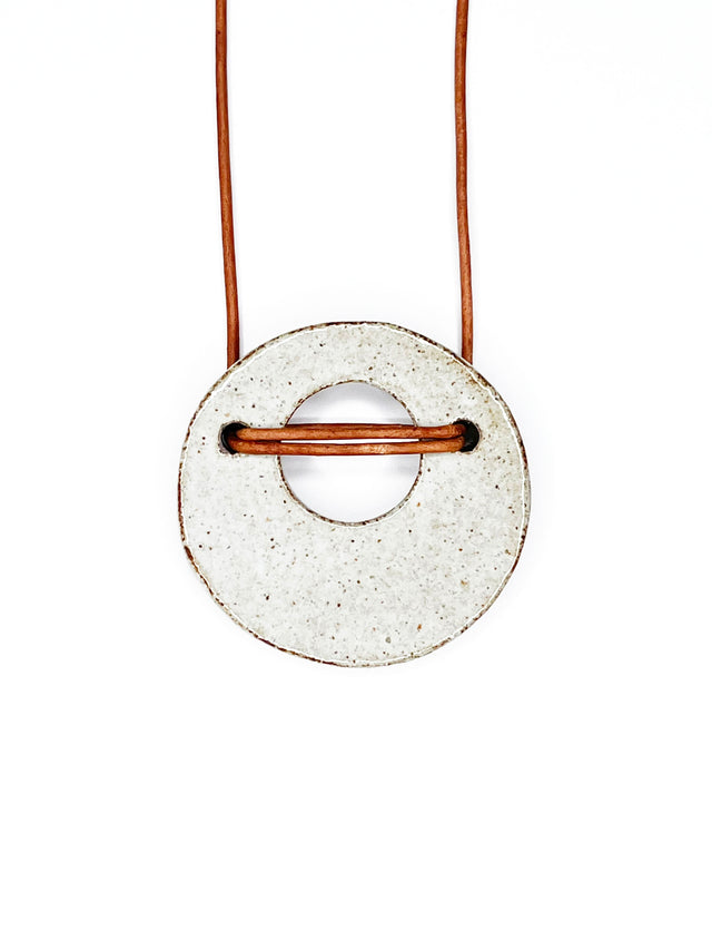 Small Saturn Necklace
