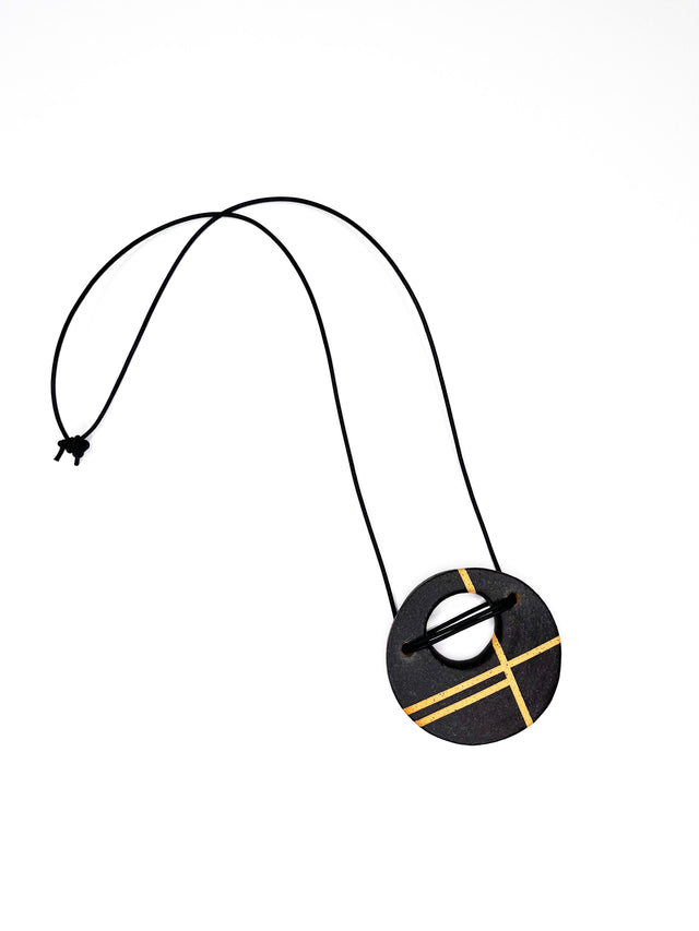 Large Saturn Necklace