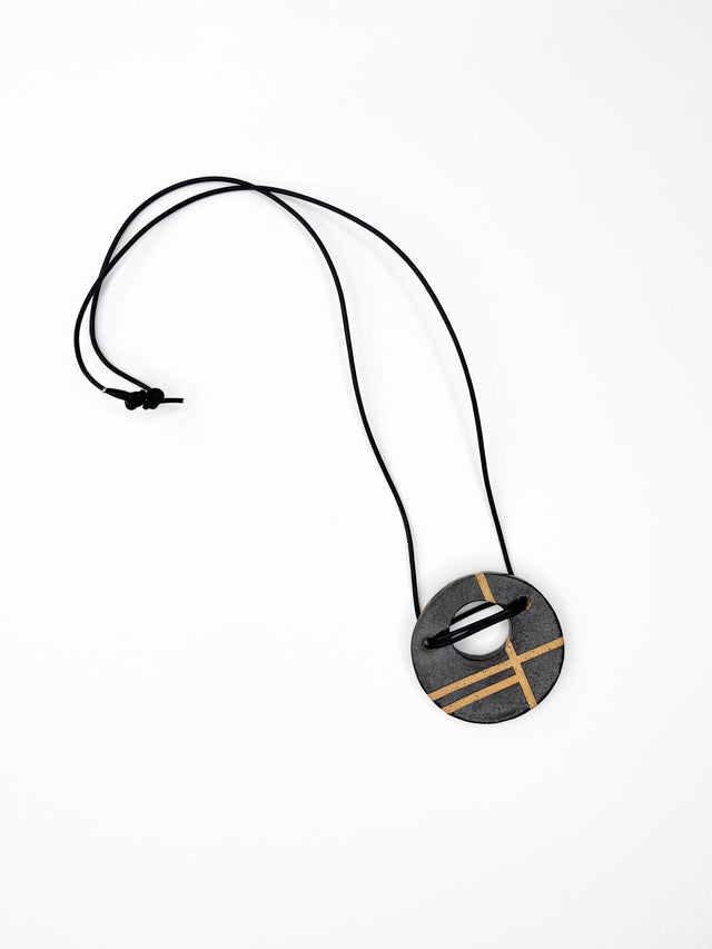 Small Saturn Necklace
